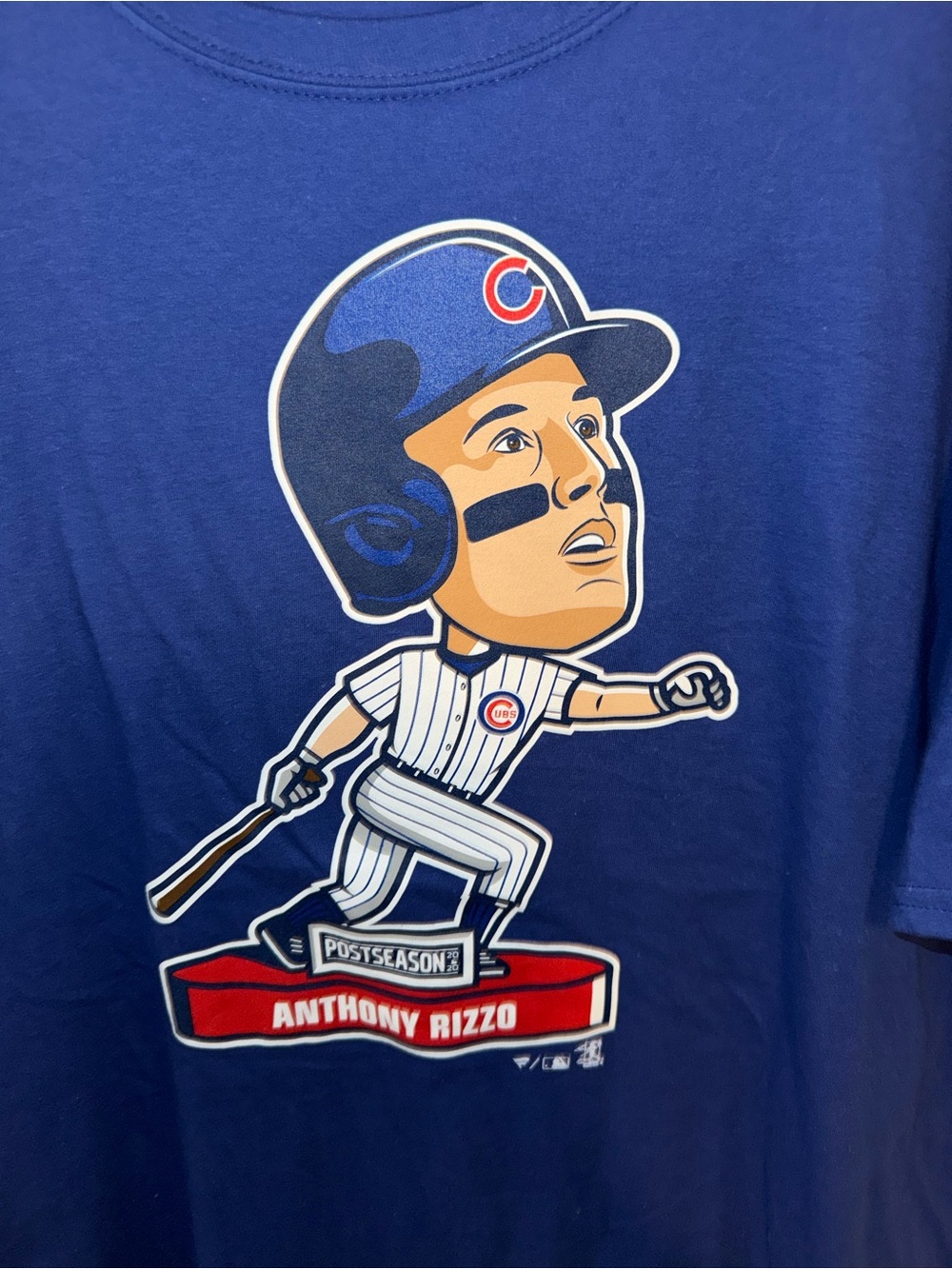 Fanatics Blue Chicago Cubs Player Graphic Tee - Picture 2 of 4